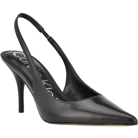 Gently worn Calvin Klein Cinola pump Retails for $109 size 9.5 party perfect - Picture 1 of 11